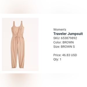 Abercrombie & Fitch Traveler Jumpsuit